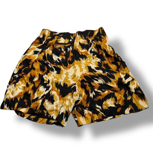 Vintage 80s/90s Elastic Waist High Rise Printed Shorts - Picture 5 of 12